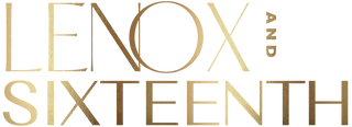LENOX AND SIXTEENTH Gold logo
