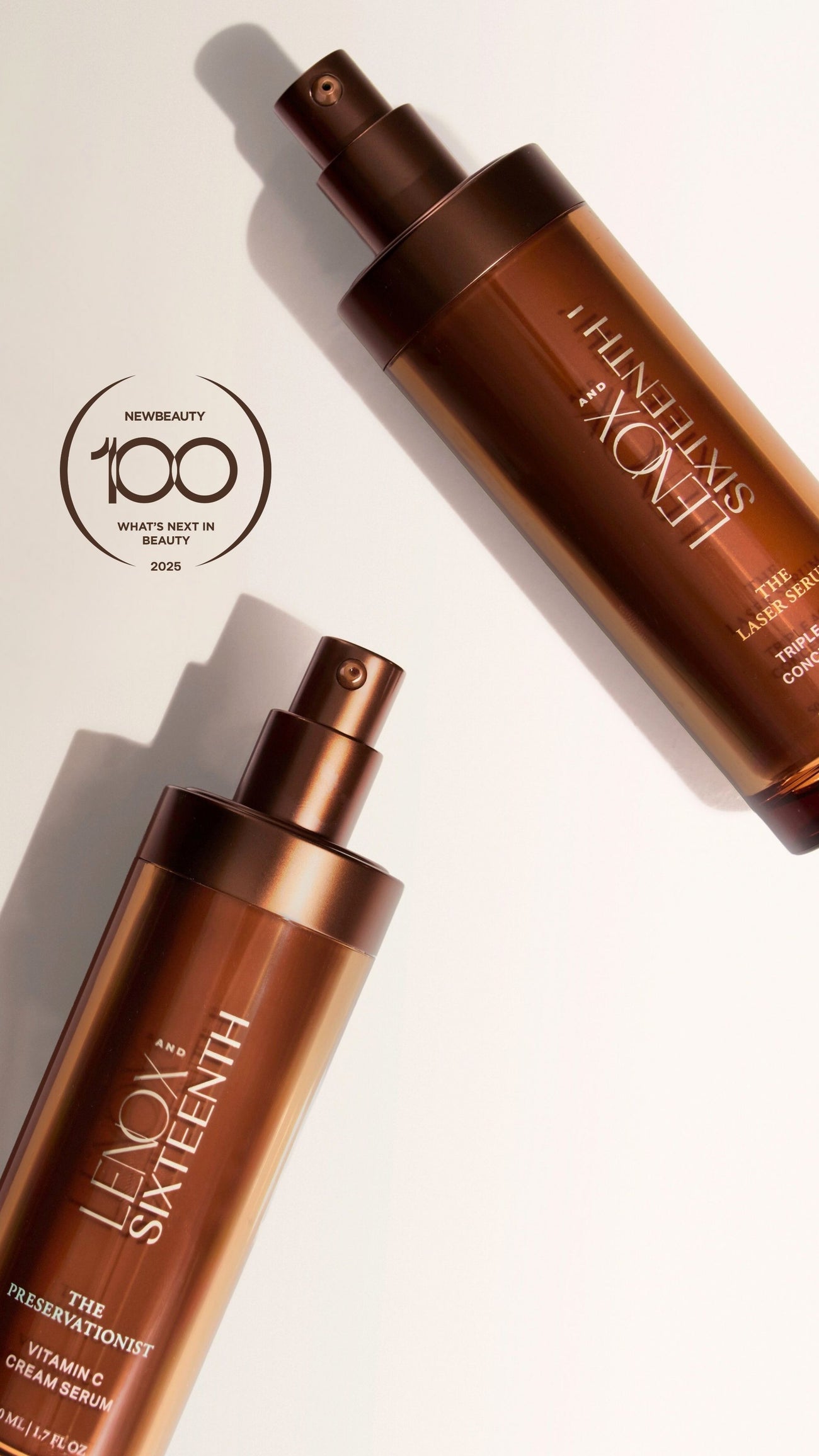 Lenox & Sixteenth Advanced skincare with results you can see Lenox